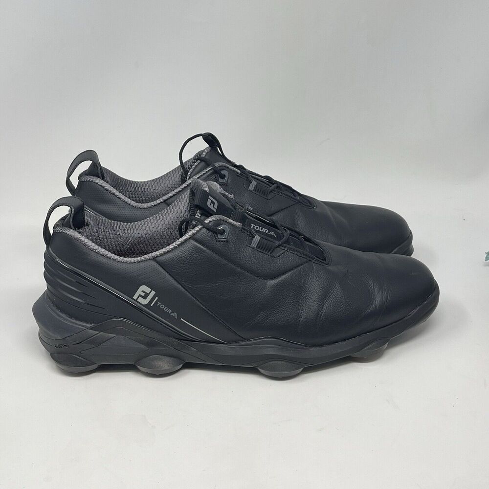 FootJoy Black Men's Tour Alpha Athletic Golf Shoes